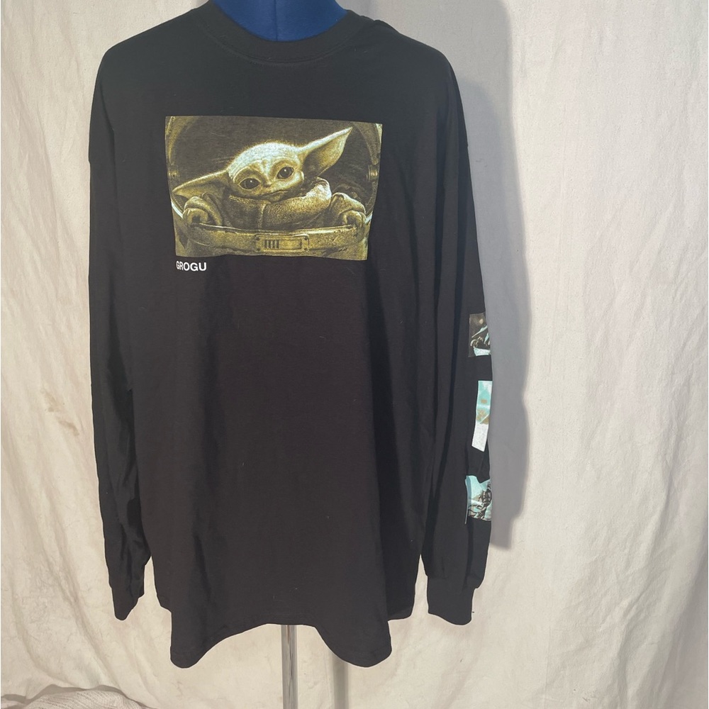 Geeknet Star Wars Grogu Unisex Long Sleeve T-Shirt GameStop Exclusive